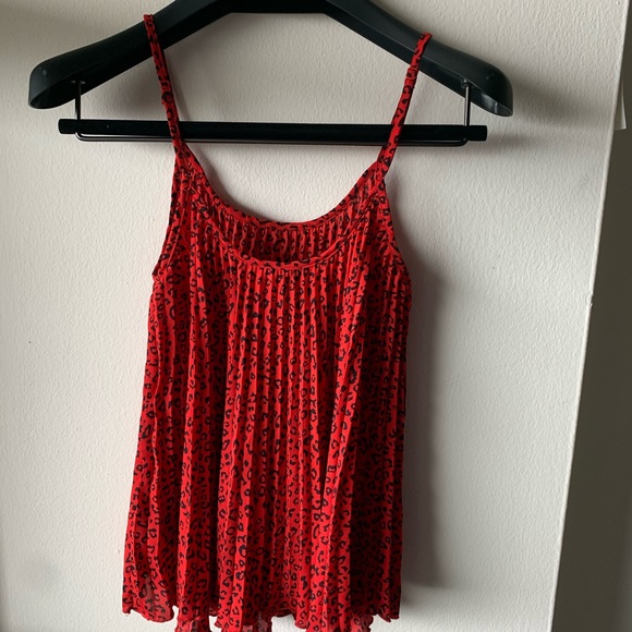 H&M Red animal print cami - Picture 3 of 3